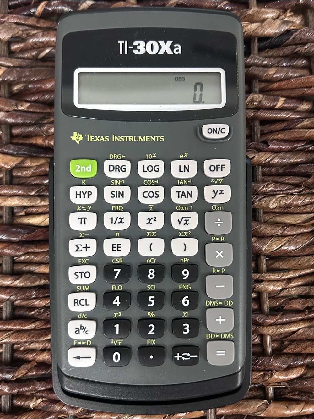 Texas Instruments TI-30Xa Scientific Handheld Calculator, fully working